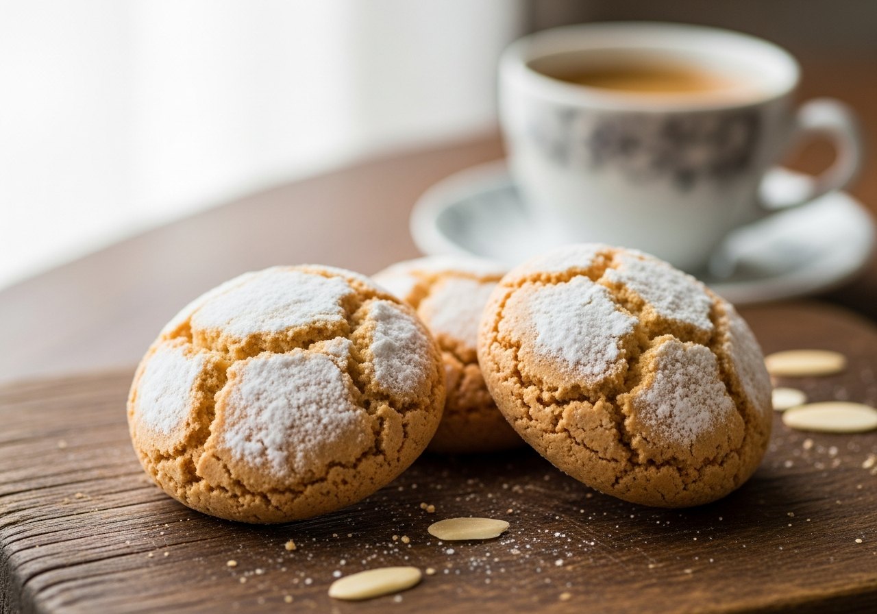 Amaretti (Soft Almond Macaroons)