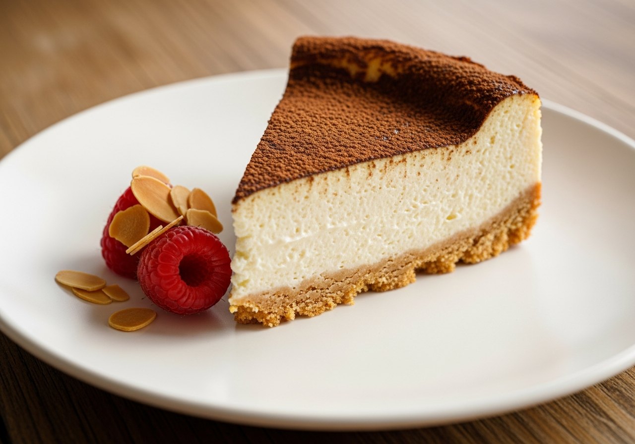 Amaretto Mascarpone Cheesecake