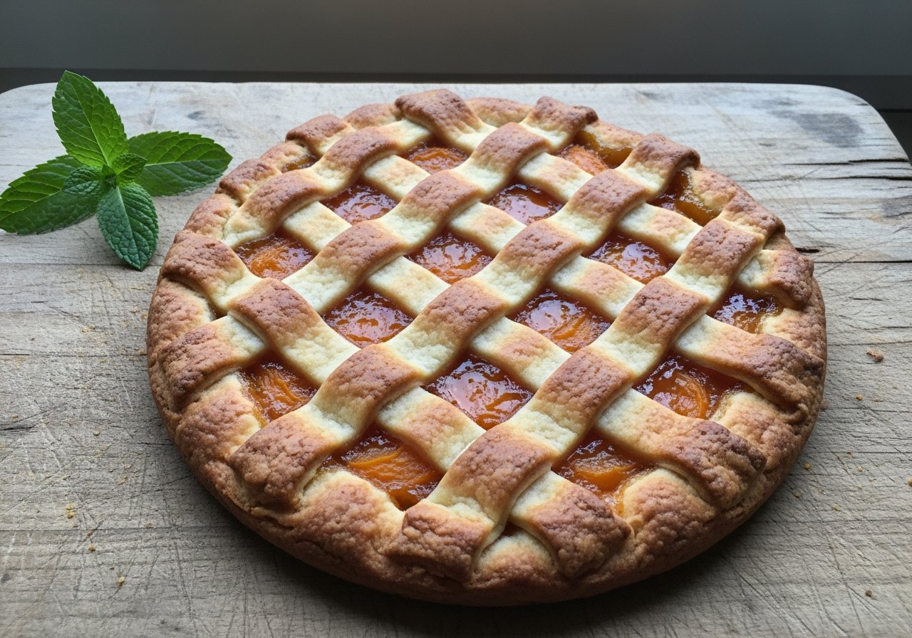 Apricot Crostata