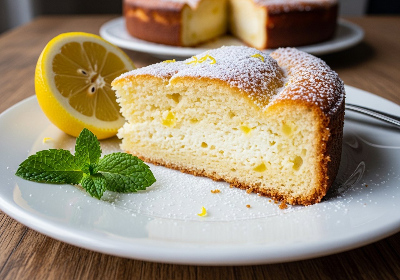 Baked Ricotta and Lemon Cake