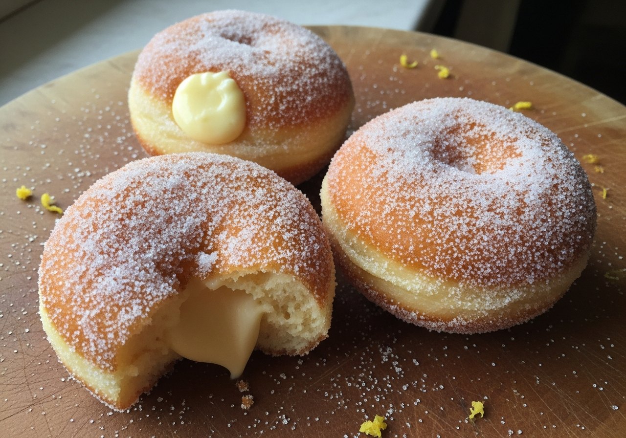 Bomboloni (Italian Doughnuts)