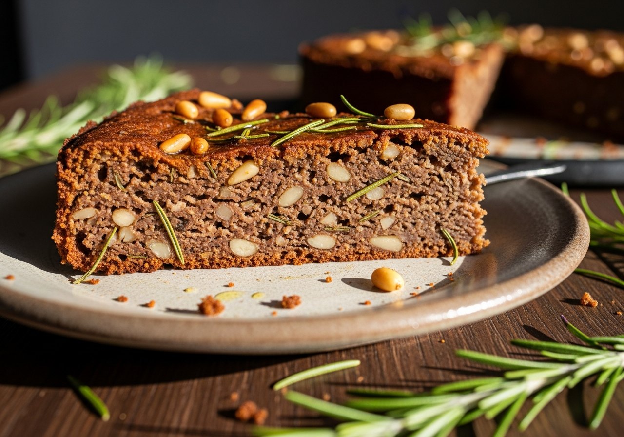 Castagnaccio (Tuscan Chestnut Cake)