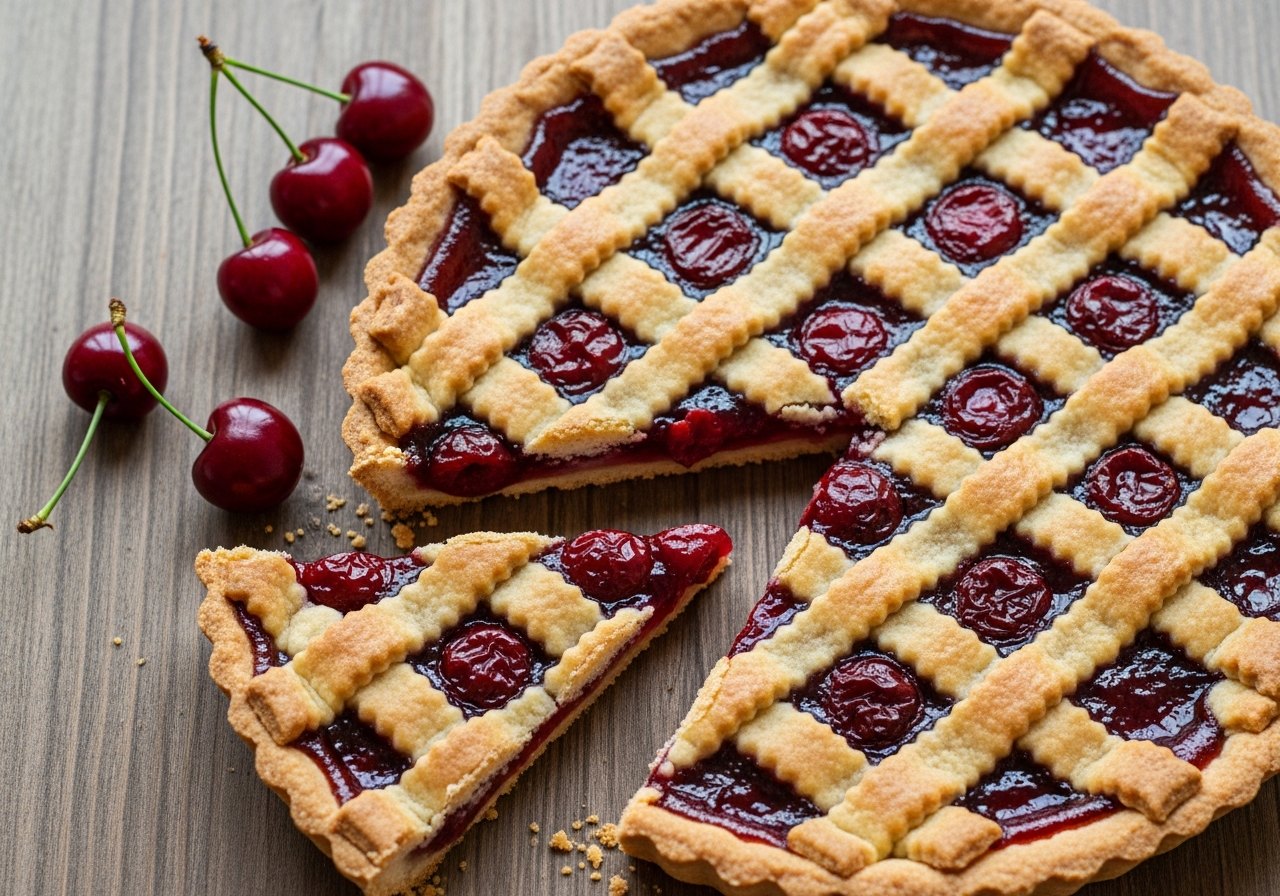 Crostata di Visciole (Sour Cherry Tart)