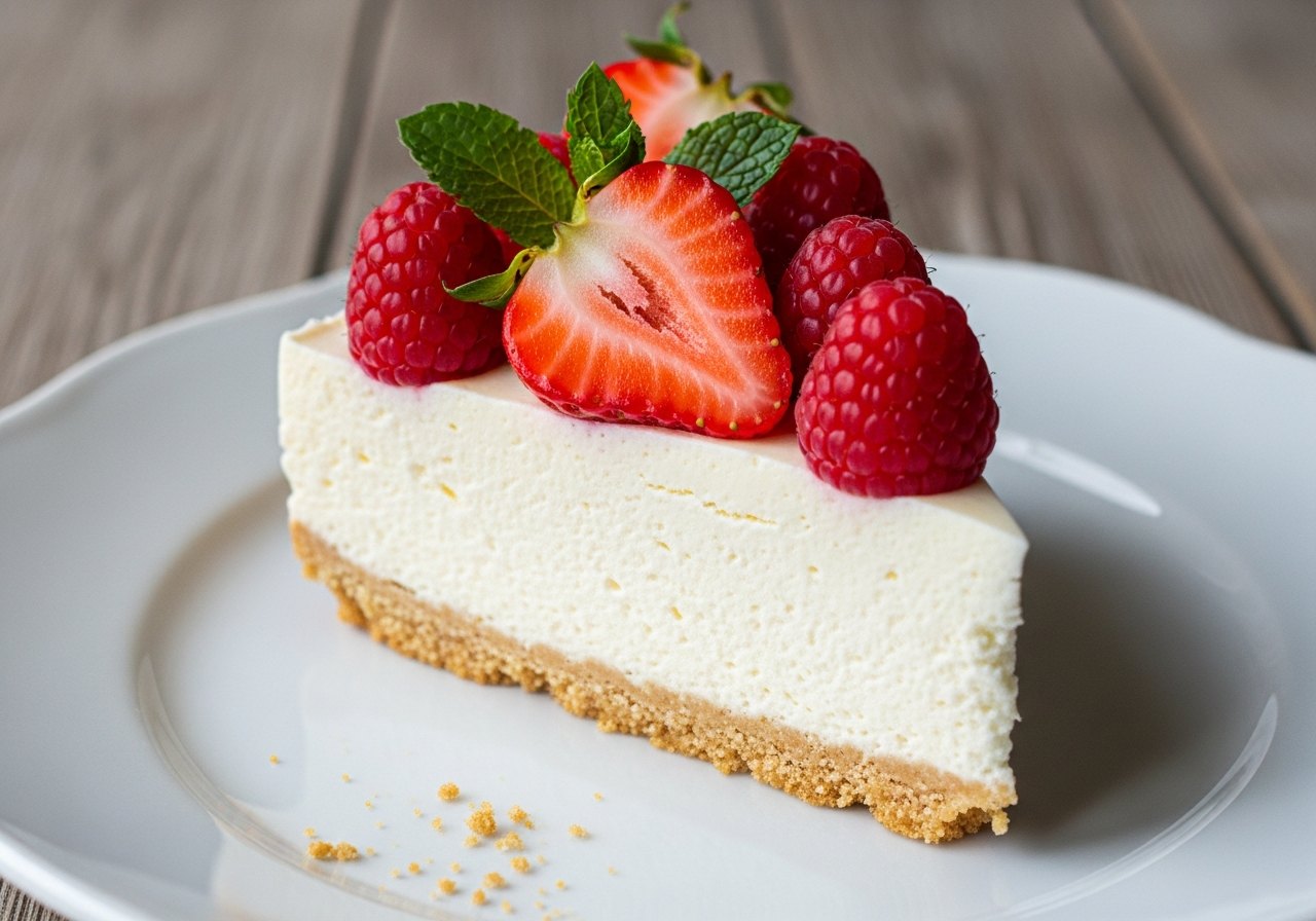 No-Bake Mascarpone Cheesecake