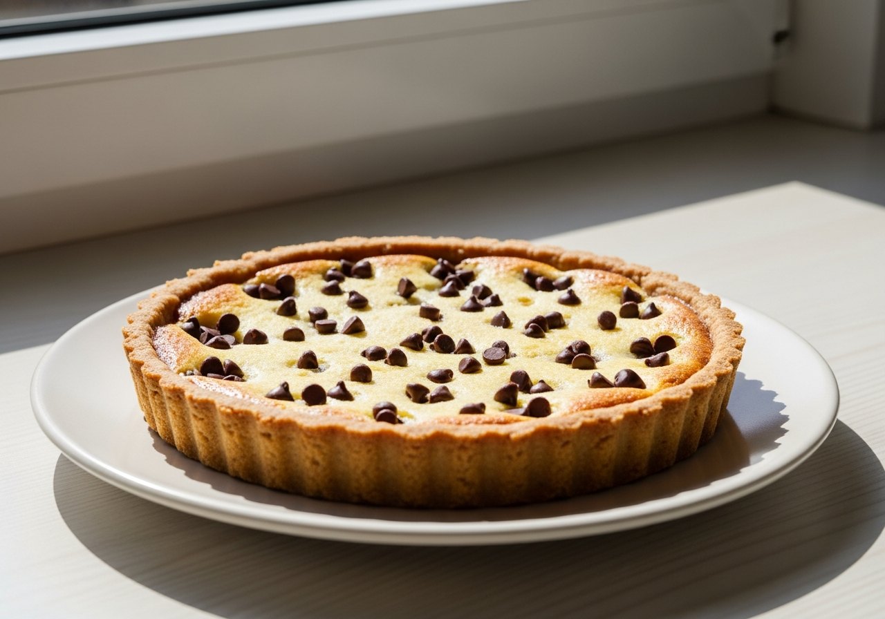 Ricotta and Chocolate Chip Tart