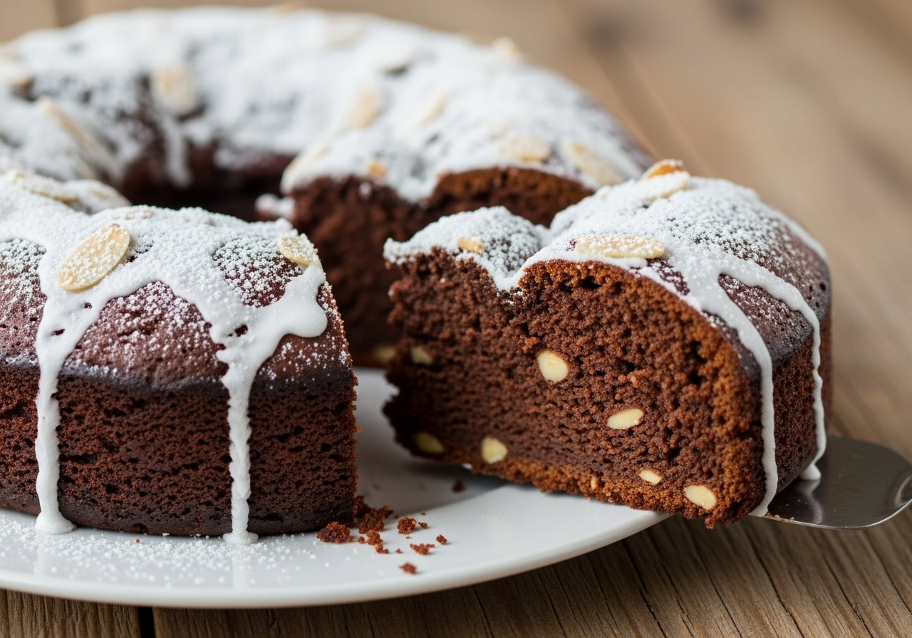 The Dance of Dark Chocolate and Almonds
