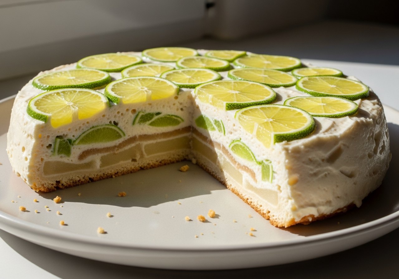 Torta Caprese al Limone