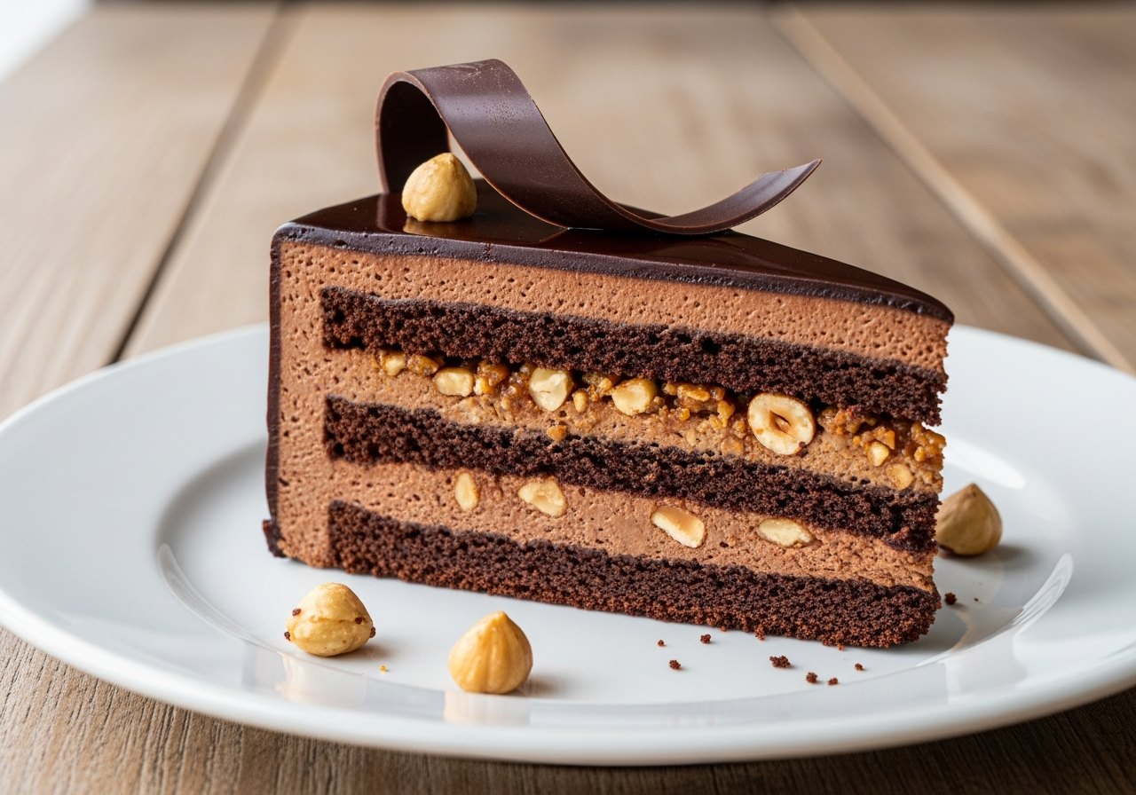 Torta Setteveli (Seven Veils Chocolate Cake)